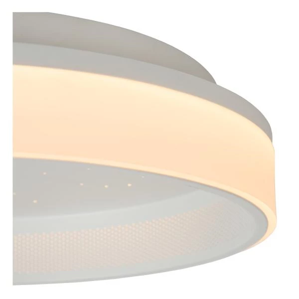 Lucide ESTREJA - Flush ceiling light - Ø 40 cm - LED Dim. - 2500K/3000K - White - detail 2